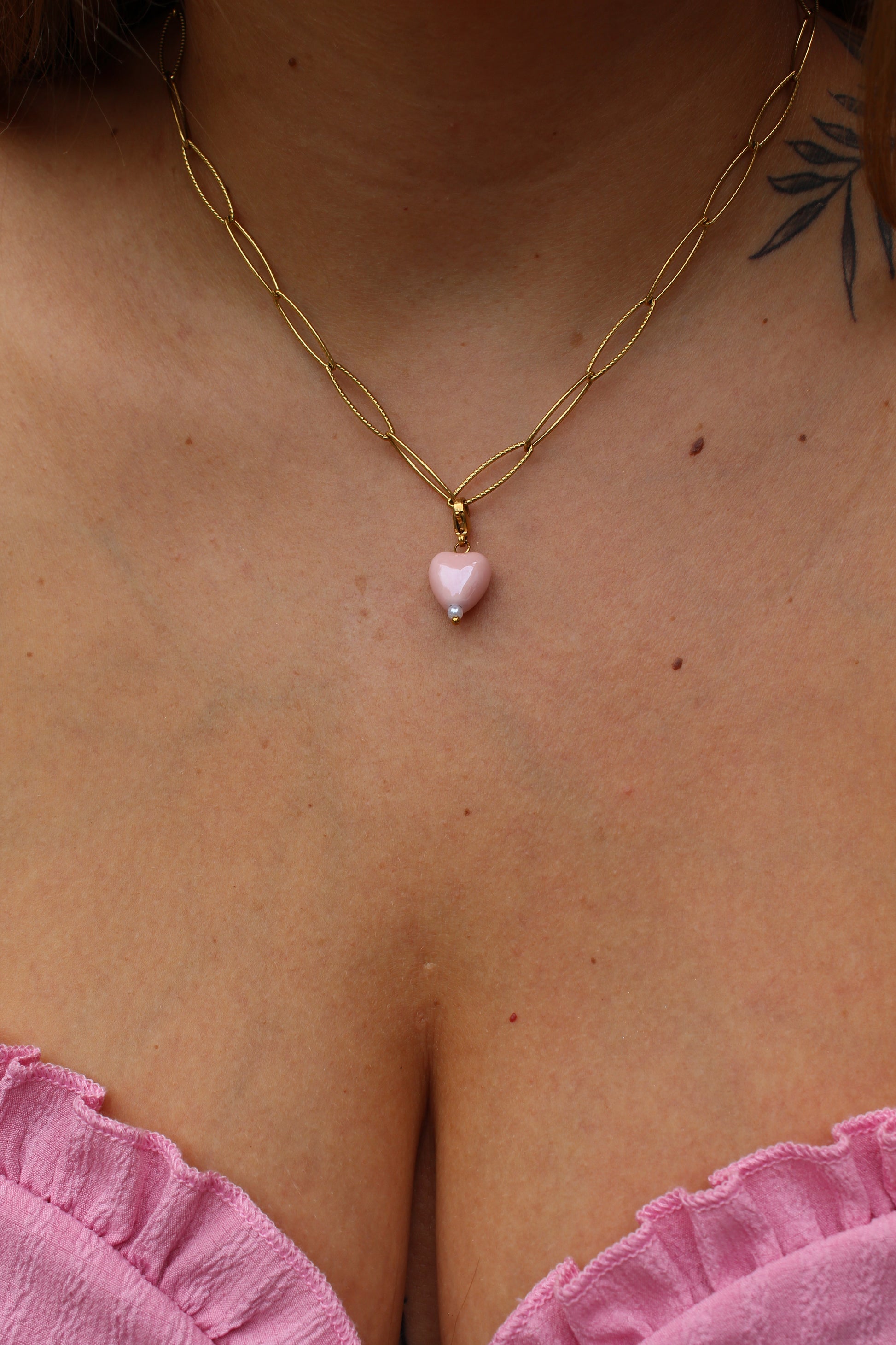 hartvormig bedel pastel